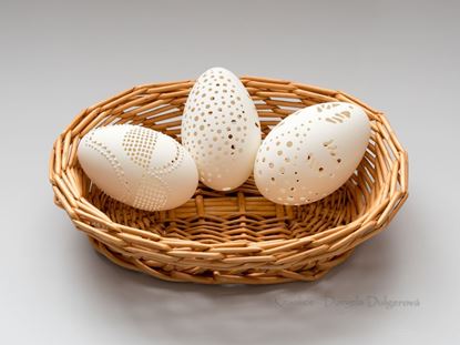 Kraslice vŕtané, madeira