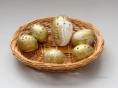 Kraslice vŕtané, madeira