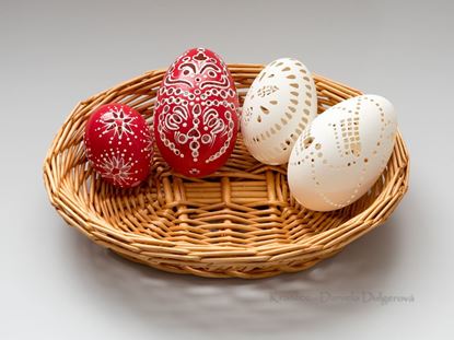 Kraslice vŕtané, madeira